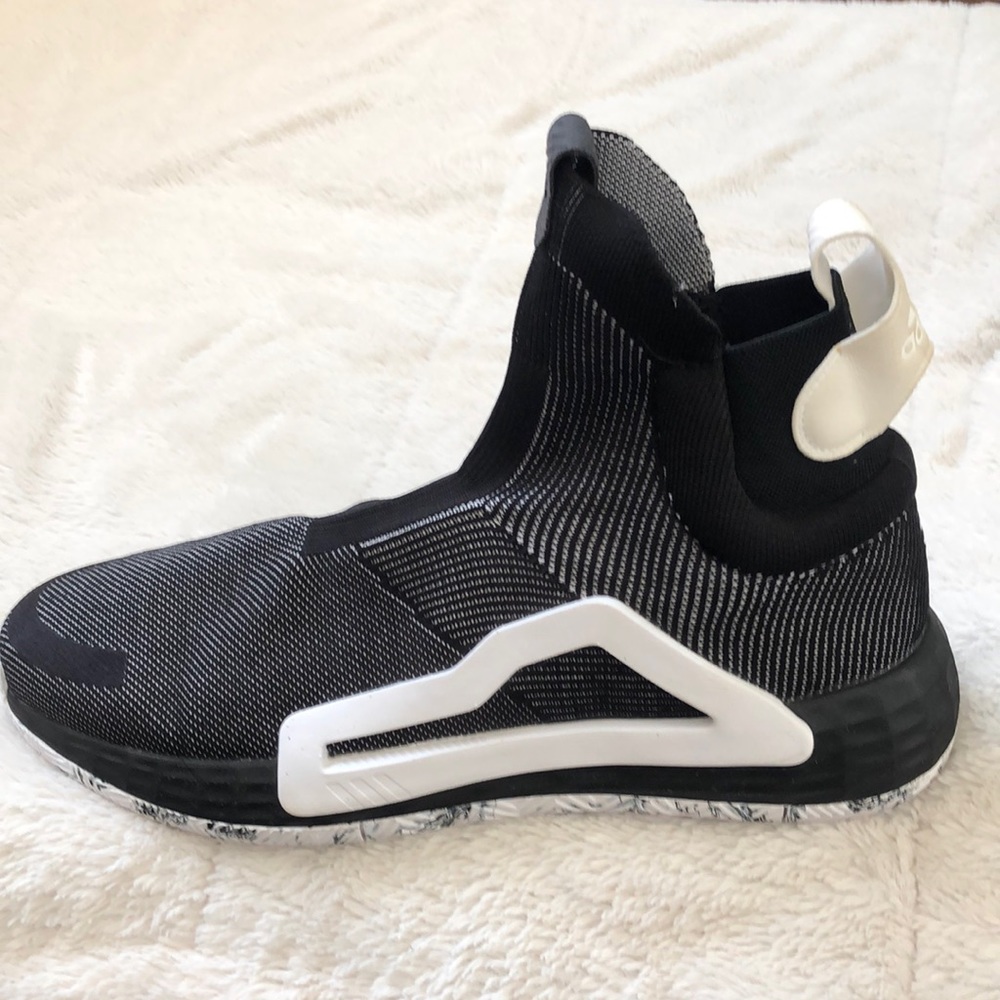 Adidas Mens Size 14 Next Level Core Black Basketball Shoe